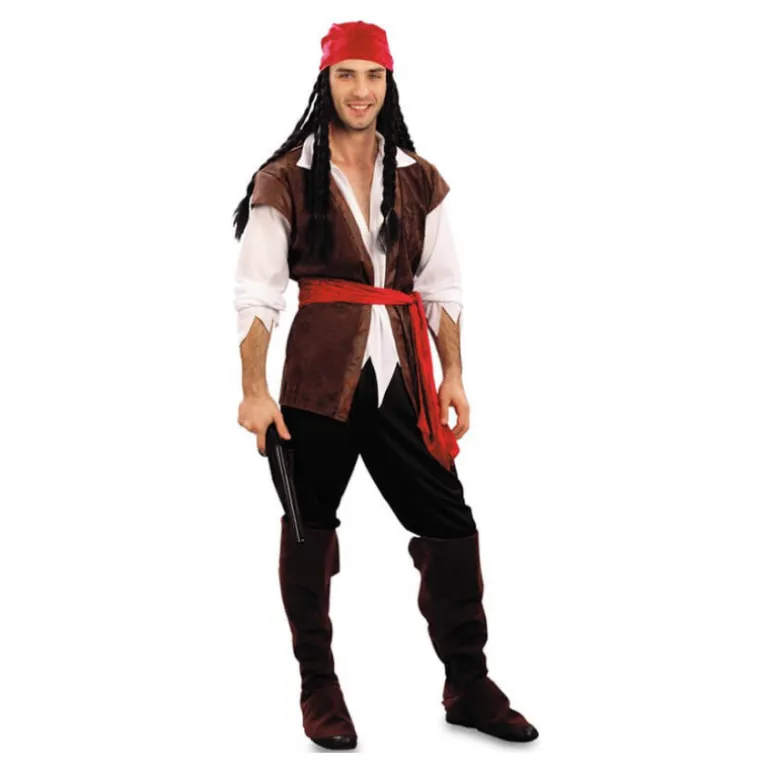 Disfraz de Corsario con chaleco para hombre