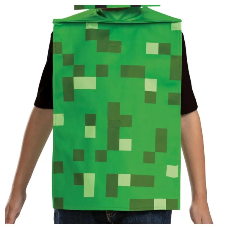 Disfraz de Creeper Minecraft para Niño - Licencia Oficial