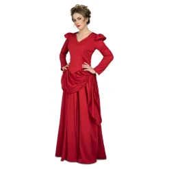 Disfraz de Dama roja del oeste para mujer