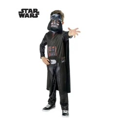 Disfraz de Darth Vader Star Wars Green Col con máscara para niño