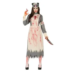 Disfraz de Dead Nurse para mujer en Halloween