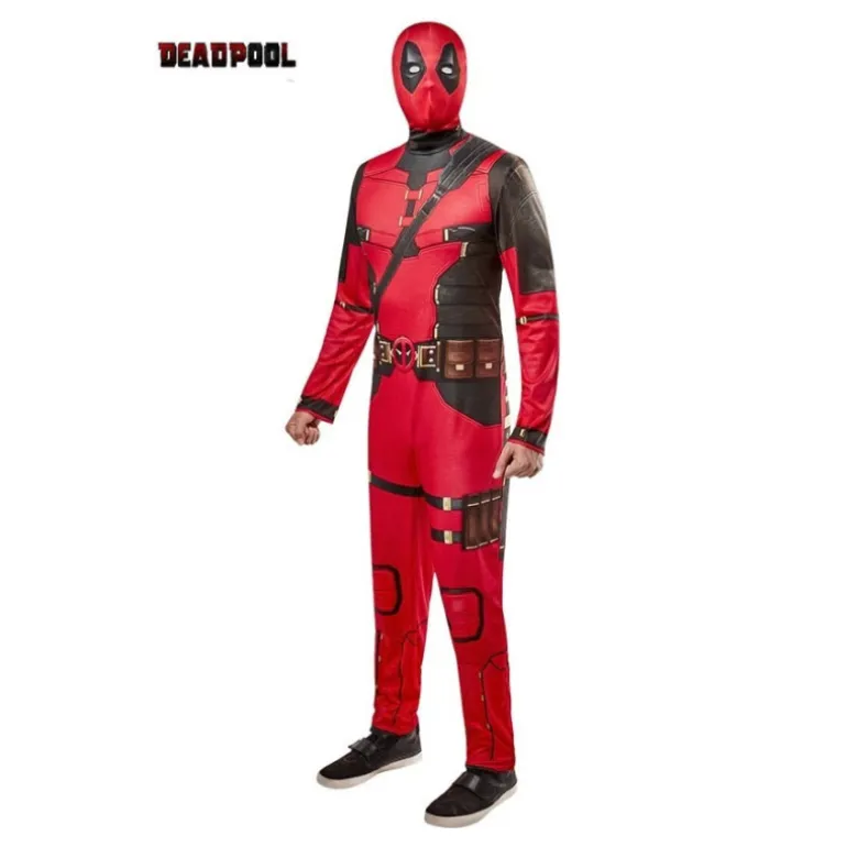Disfraz de Deadpool Clásico con Máscara para Hombre