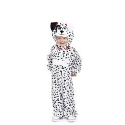 Disfraz de Dálmata clásico con capucha para bebé y niño