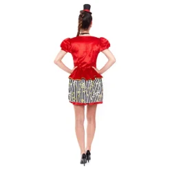 Disfraz de Domadora Vestido a Rayas para mujer