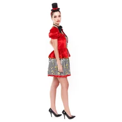 Disfraz de Domadora Vestido a Rayas para mujer