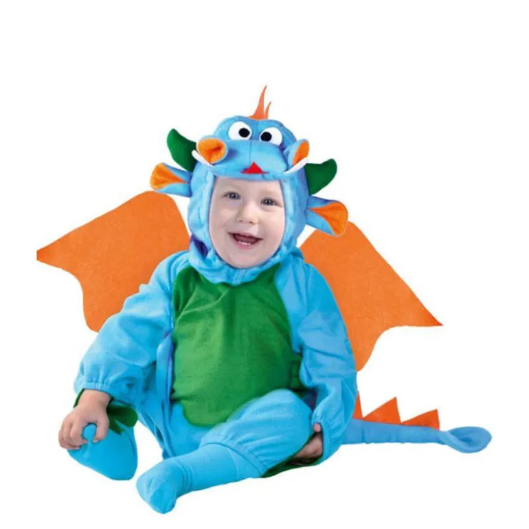 Disfraz de Dragoncito azul Baby para bebes