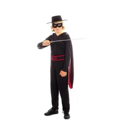 Disfraz de El Zorro con Capa para Niño