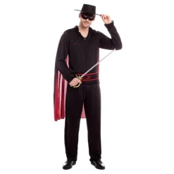 Disfraz de El Zorro con Capa para Hombre