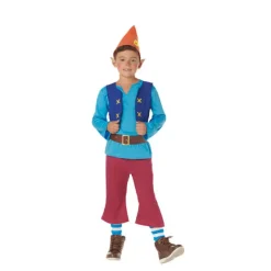 Disfraz de Enanito del Bosque Azul para Niños