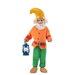 Disfraz de Enanito Naranja con Gorro para Niño