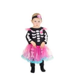 Disfraz de Esqueleto con Tutú para bebé