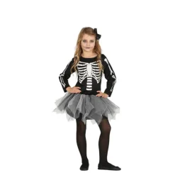 Disfraz de Esqueleto con Tutú para niña
