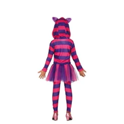 Disfraz de Gato Cheshire para niña