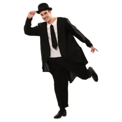 Disfraz de Gordo con traje para hombre