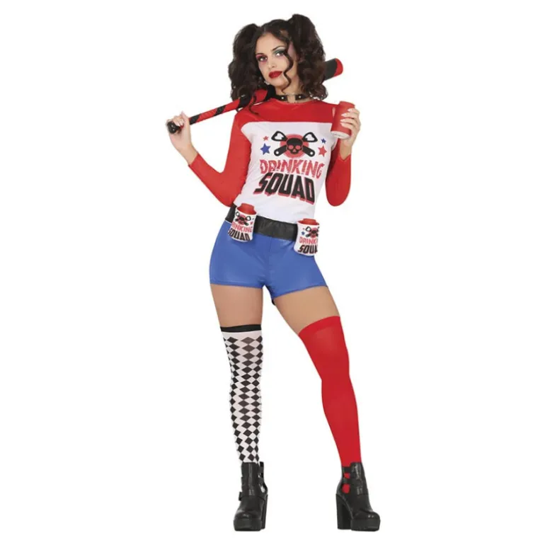 Disfraz de Harley Quinn para Mujer - ¡Sé el Centro de Atención!