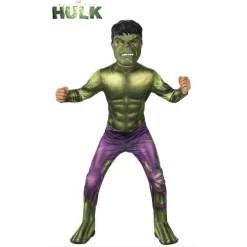 Disfraz de Hulk Clásico para niño
