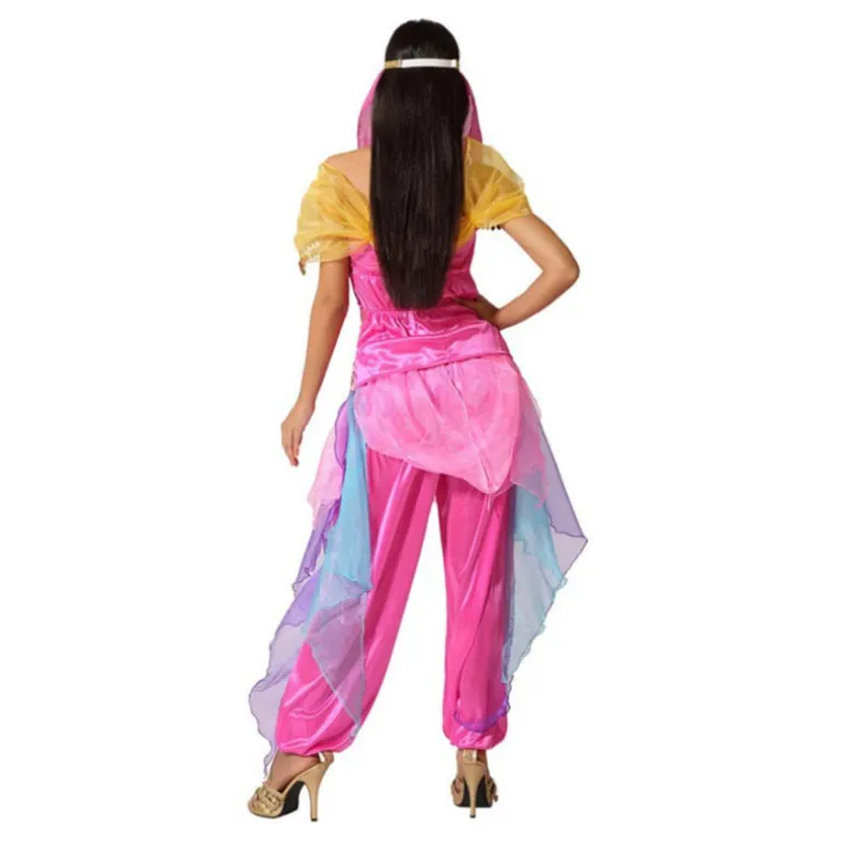 Disfraz de Jasmín rosa para mujer