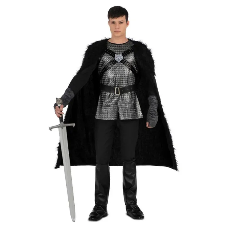 Disfraz de Jon Snow con capa para hombre