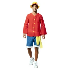 Disfraz de Luffy One Piece para Hombre