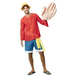 Disfraz de Luffy One Piece para Hombre