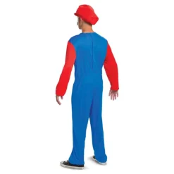 Disfraz de Mario Nintendo Super Mario Brothers clásico para hombre