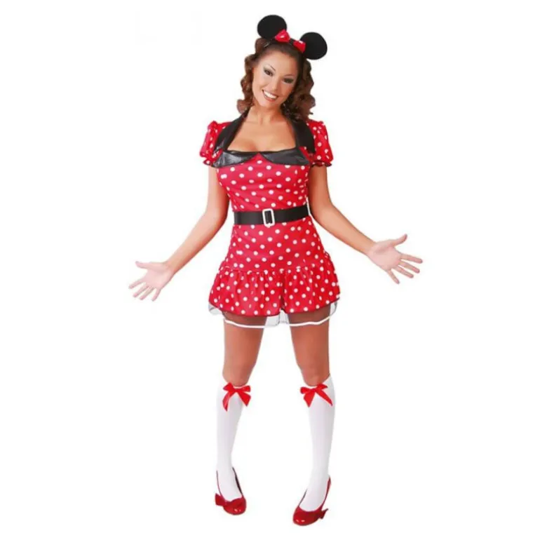 Disfraz de Minnie Mouse corto