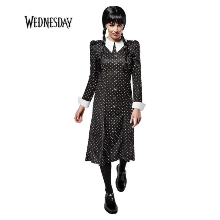 Disfraz de Miércoles Clásico para Mujer