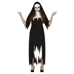 Disfraz de Monja Zombie para mujer