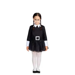 Disfraz de Niña Siniestra con falda para niña