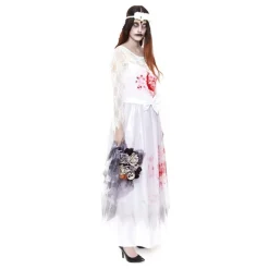 Disfraz de Novia Cadáver con Sangre para mujer