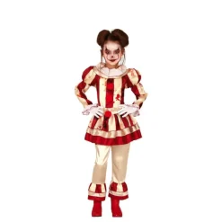 Disfraz de Payasa a Rayas para niña