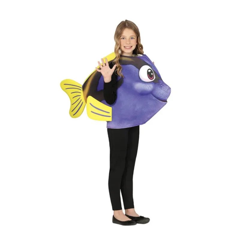 Disfraz de Pez Azul para Niños
