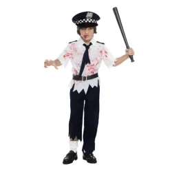 Disfraz de Policía Zombie para niño