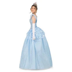 Disfraz de Princesa Azul Celeste de Cuento para Mujer
