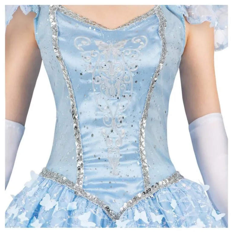 Disfraz de Princesa Azul Celeste de Cuento para Mujer