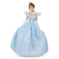 Disfraz de Princesa Azul Celeste de Cuento para Mujer