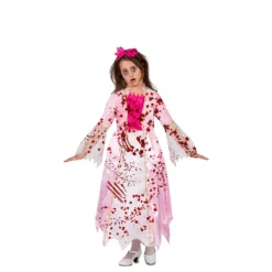 Disfraz de Princesa Sangrienta Rosa para niña