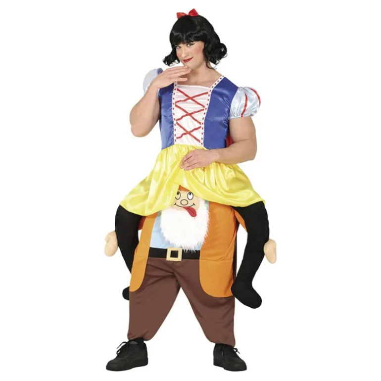 Disfraz de Princesa sobre Enano para Hombre