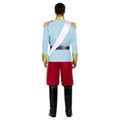 Disfraz de Príncipe Azul Celeste de Cuento para Hombre