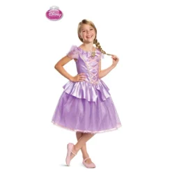 Disfraz de Rapunzel Disney Enredados Deluxe para niña
