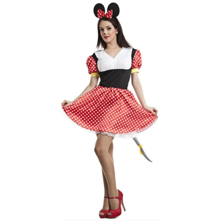Disfraz de Ratoncita Minnie Mouse corto