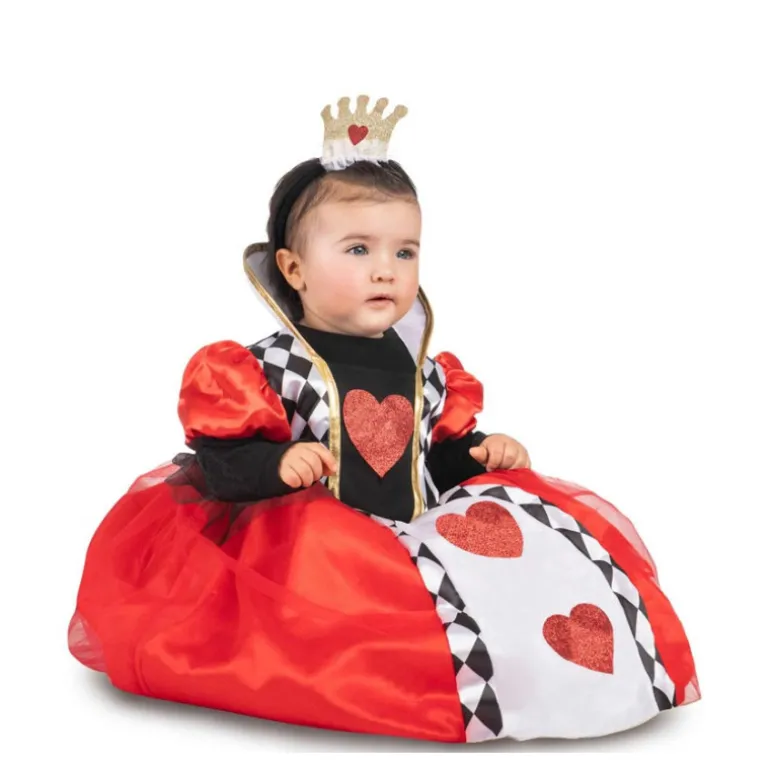 Disfraz de Reina de Corazones para Bebé y Niña