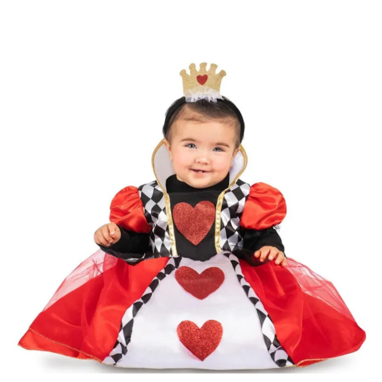 Disfraz de Reina de Corazones para Bebé y Niña
