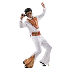 Disfraz de Rey del rock para hombre