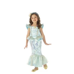 Disfraz de Sirena Azul Celeste para niña