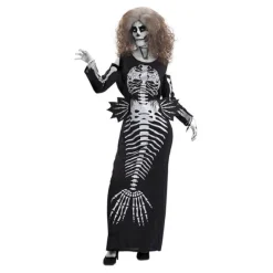 Disfraz de Sirena Esqueleto para mujer
