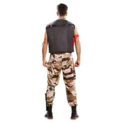 Disfraz de Skin militar asalto Fortnite para hombre