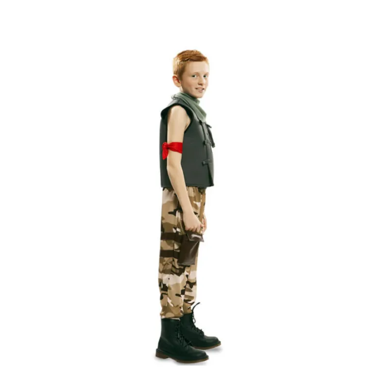 Disfraz de Skin militar asalto Fortnite para niño