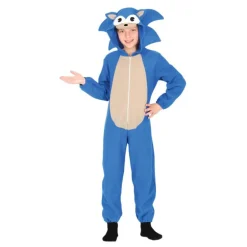 Disfraz de Sonic el Erizo para Niños: ¡Conviértete en el Veloz Héroe Azul!
