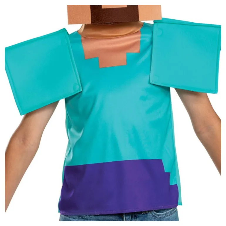 Disfraz de Steve Minecraft para Niños